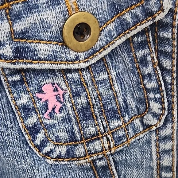 EDC by Esprit - Vintage Denim Vest. Jeans Jacket. Size Medium Women. - Picture 2 of 6